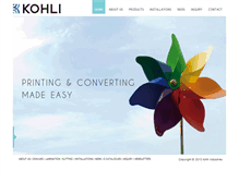 Tablet Screenshot of kohli.org