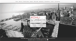 Desktop Screenshot of kohli.ch